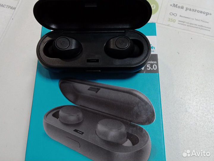 Беспроводные наушники W-5 Black