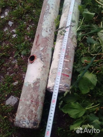 Трубы на столбы