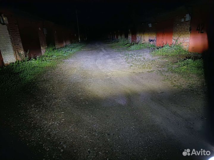 Светодиодные противотуманные фары на BMW X5 E70