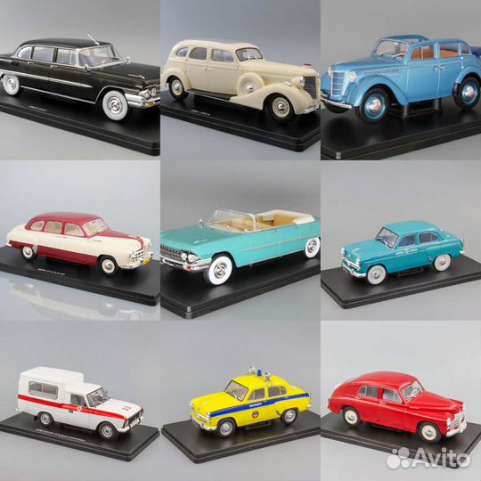 Модель автомобиля 1:24 металл, люкс hachette