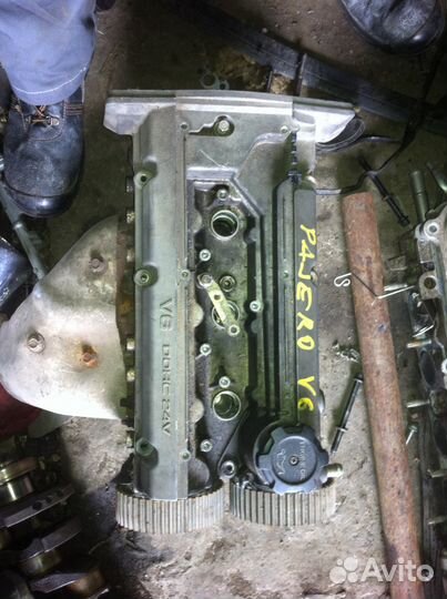 Гбц правая Mitsubishi dohc 6A13