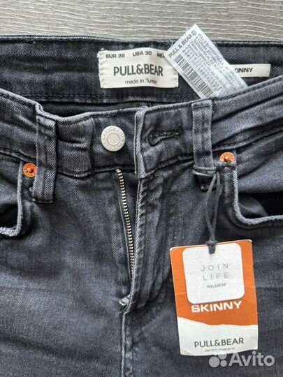 Джинсы pull and bear мужские 38