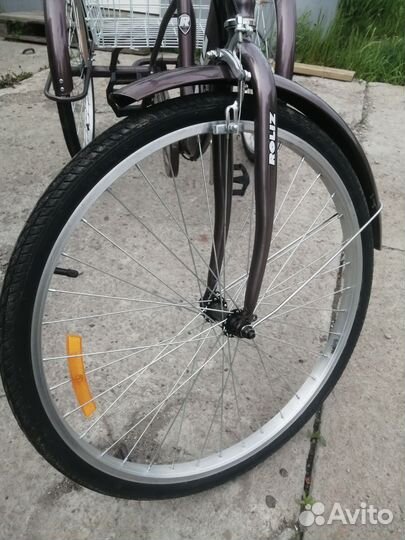 3х колесный велосипед взрослый с корзиной, фермер