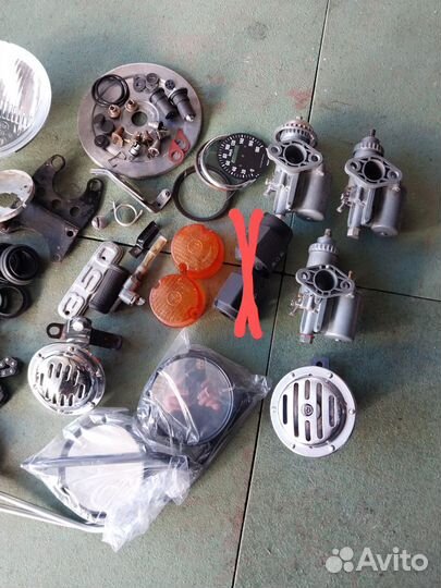 Запчасти на мотоцикл ява