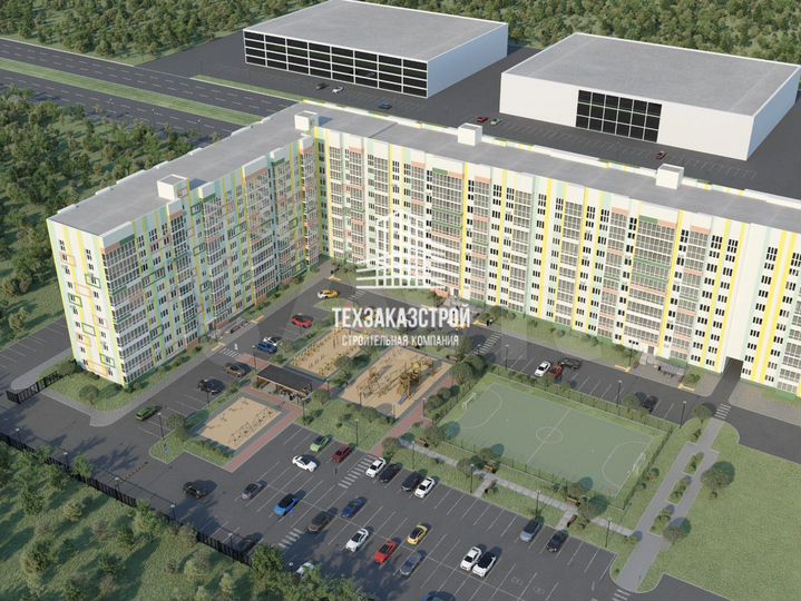 2-к. квартира, 49,5 м², 8/10 эт.