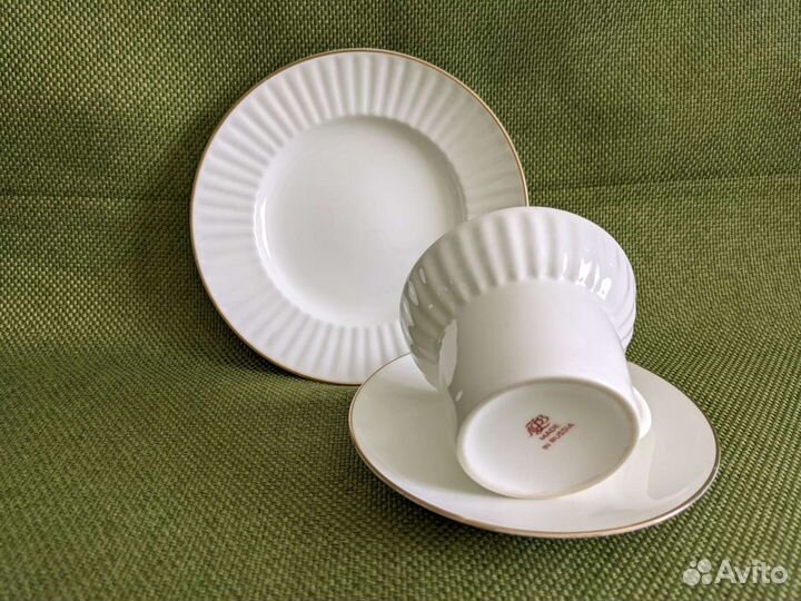 Чашки с блюдцем лфз