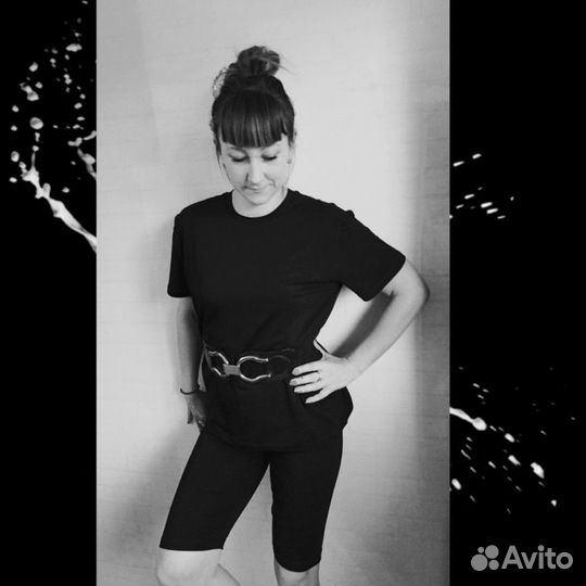 Футболка и велосипедки