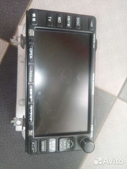 Магнитола двухдиновая тойота