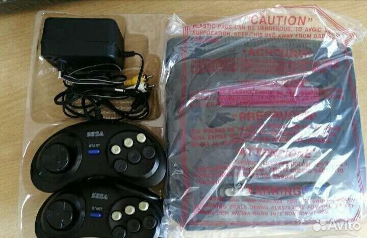 Sega mega drive 2 с встроенными играми