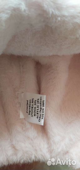 Шапка ушанка женская вязаная