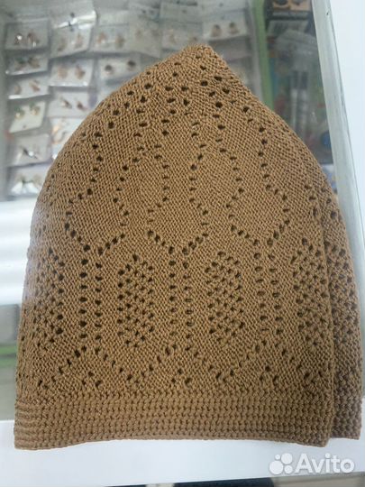 Тюбетейка шапочка вязаная