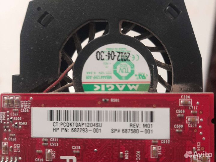 Видеокарта PCI-E HP nvidia GeForce GT 220 1Gb