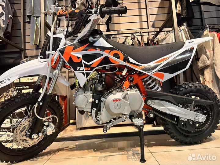 Питбайк kayo mini TS90 12/10 (п/автомат, эл.старт