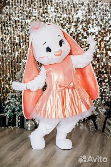 Супер милая зайка сердцеедка на праздник