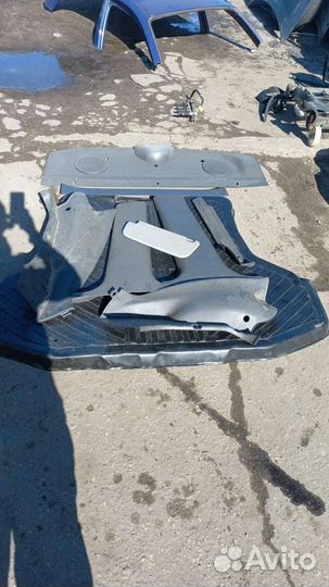 Обшивка салона пластик Chevrolet lanos sens