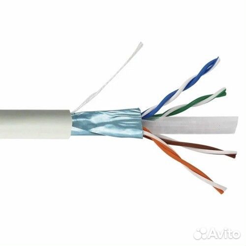 Интернет кабель FTP 6е (6-ой категории)