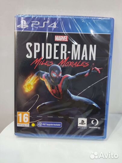 Игра PS 4 5 Spider Man Miles Morales. Человек паук
