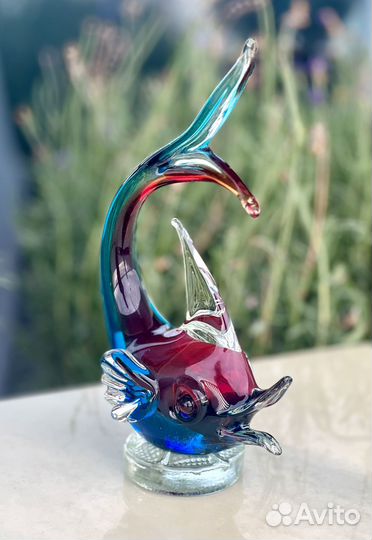 Муранское стекло Рыбка
