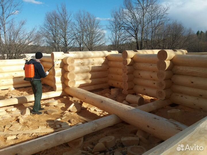 Срубы идеальнейшей ручной рубки