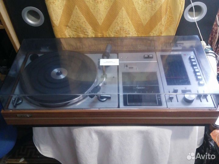 Проигрыватель винила Муз центр Sharp sg 309