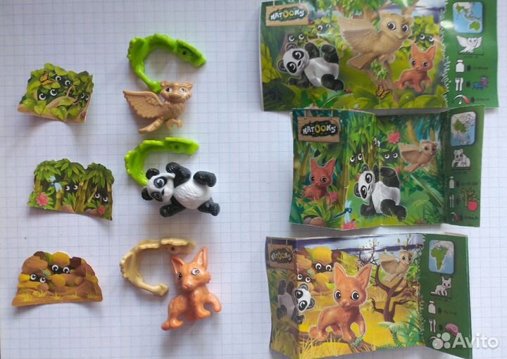 Серии Киндер Сюрприз. Животные. Natoons