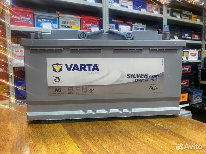 Аккумулятор Agm 95 Varta бу