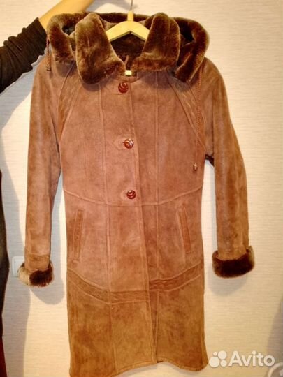 Дубленка натуральная женская 44,46новая