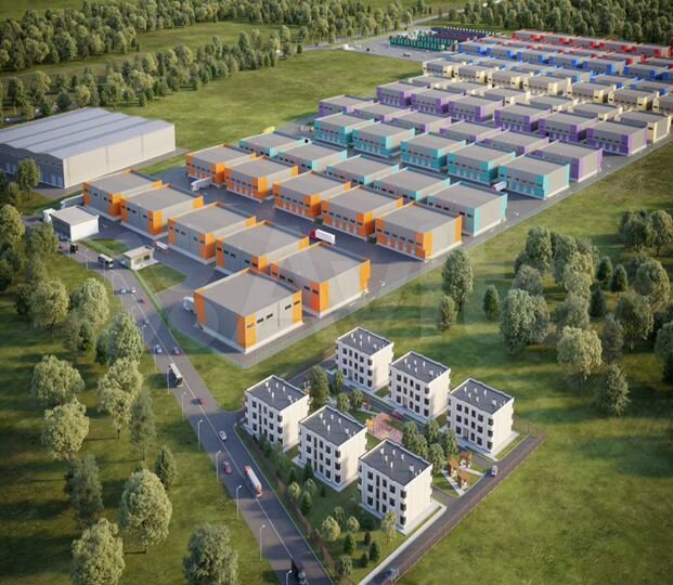 Складской комплекс, 1499 м²