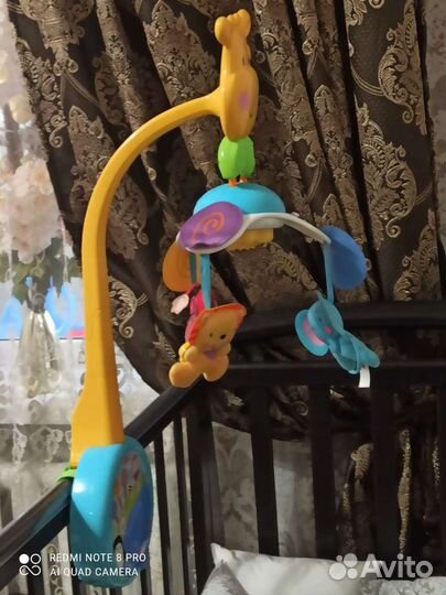 Мобиль на кроватку fisher price