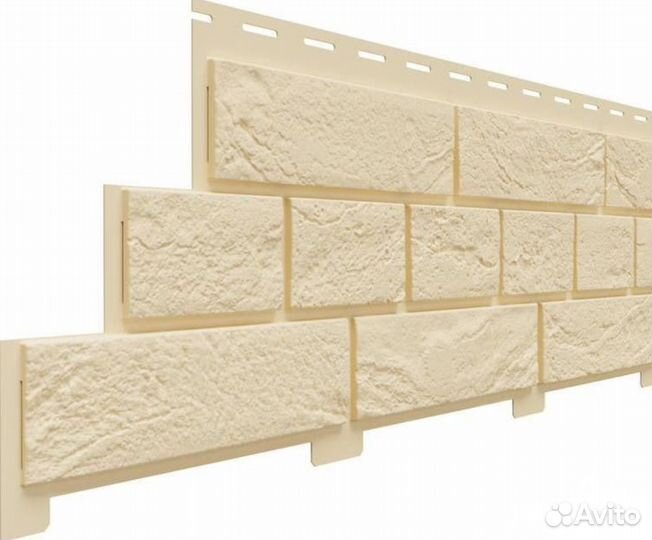 Фасадные панели Доломит Славянка Шампань