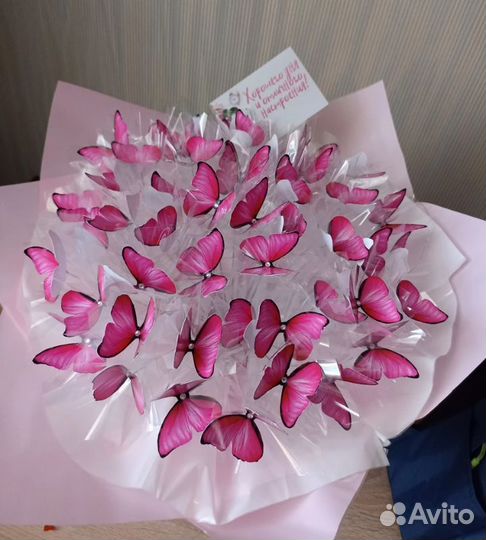 Букеты из бабочек