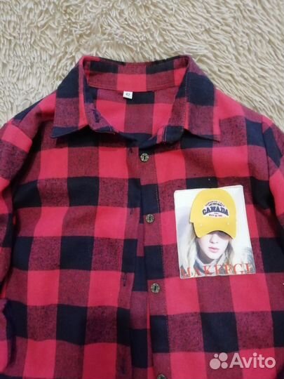 Рубашка на девочку