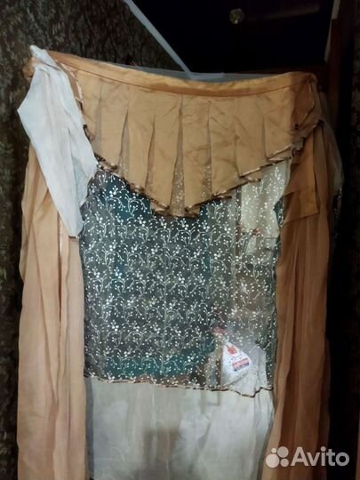 Тюль с ламбрикеном в кухню