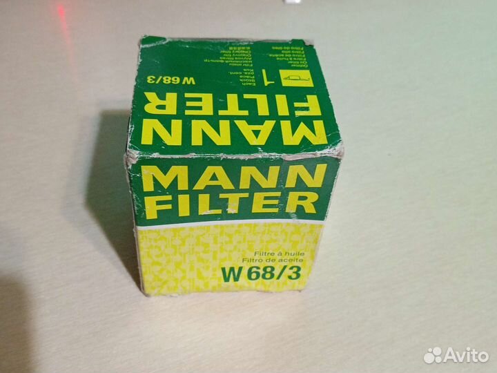 Фильтр масляный toyota corolla