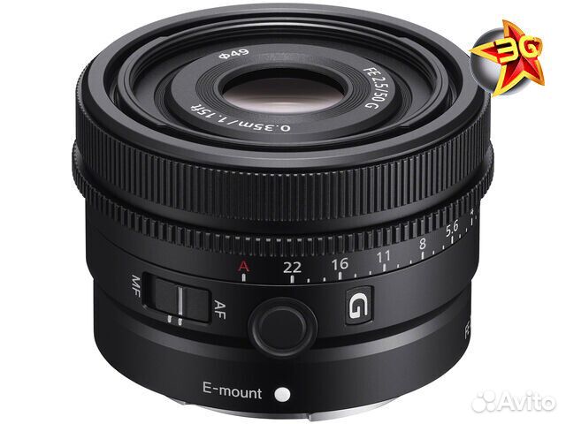 Объектив Sony 50mm f/2.5 G FE SEL-50F25G