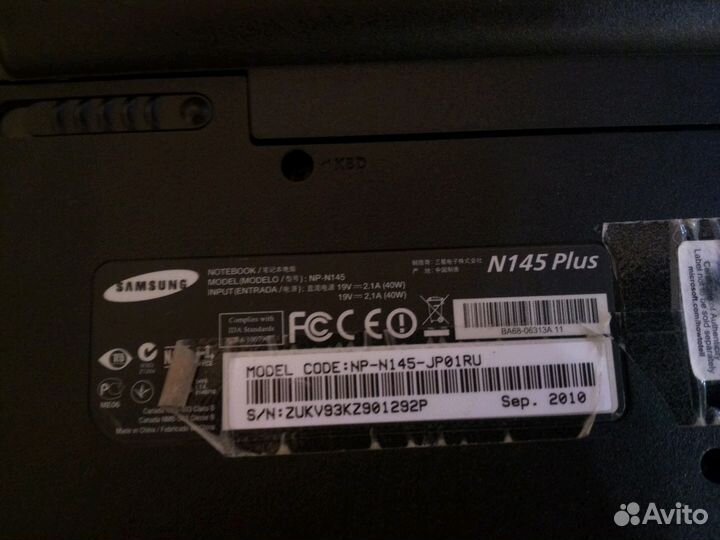 Нетбук samsung N145 Plus