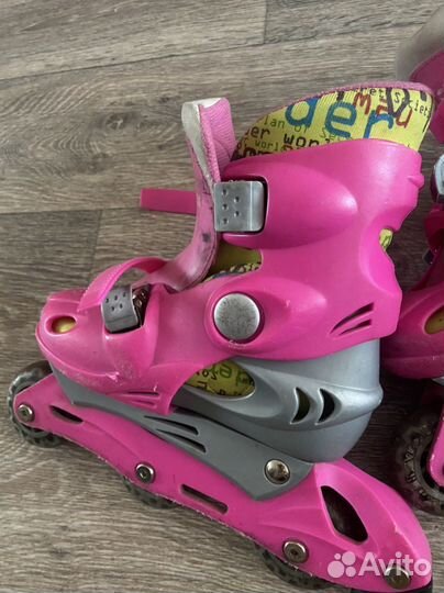 Роликовые коньки детские раздвижные