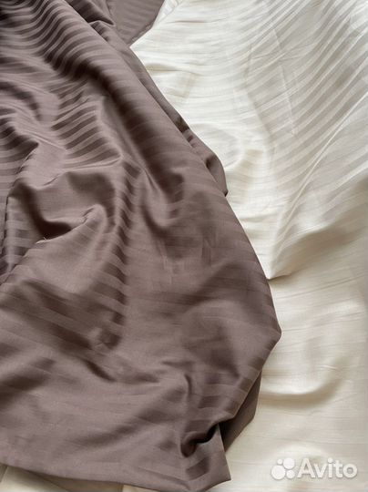 Ткань для постельного страйп Сатин