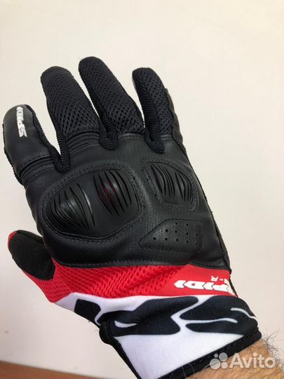 Мотоперчатки spidi flash-R EVO Red M L XL