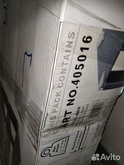 Продам стеклянную подставку под тв, б/у