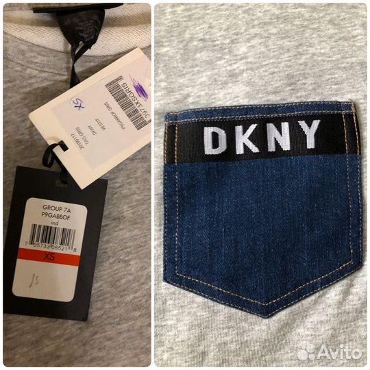 Спортивное платье Dkny новое оригинал S/M