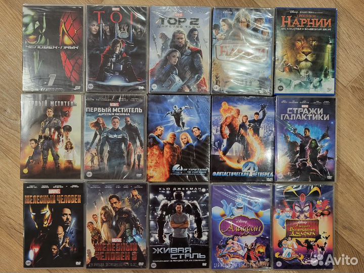 Фильмы DVD Лицензия