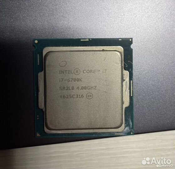 Процессор intel core i7 6700k