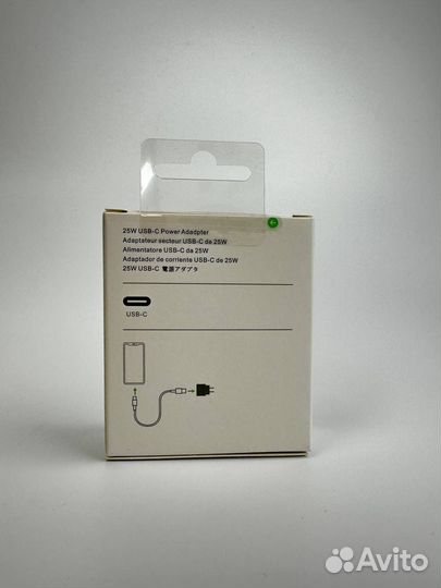 Блок/адаптер питания apple 25w