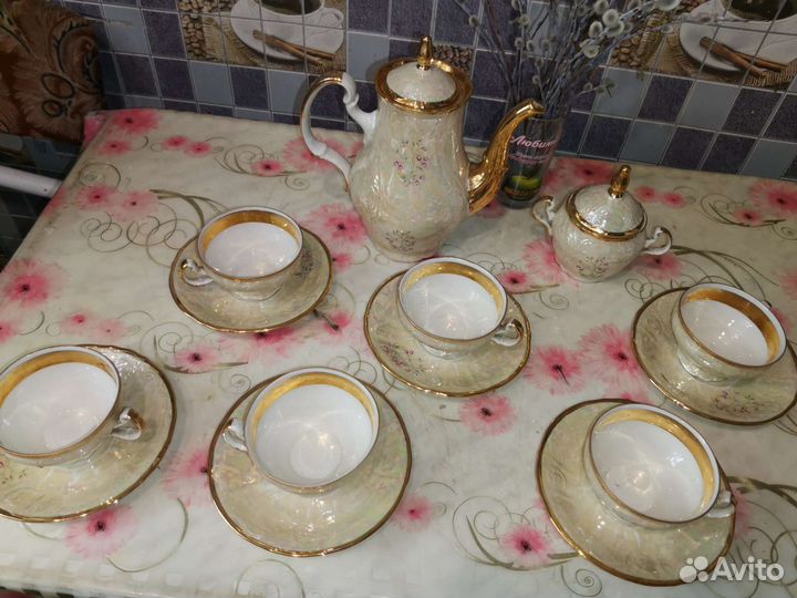 Винтажеыйсервиз чайныйСловакия