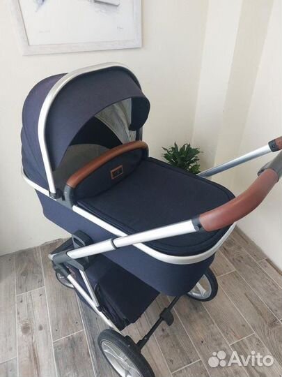 Коляска 2 в 1 Moon Style Navy