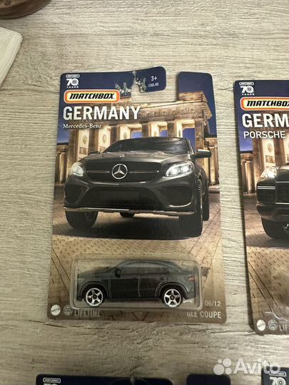 Matchbox машинки 1:64 модели авто germany