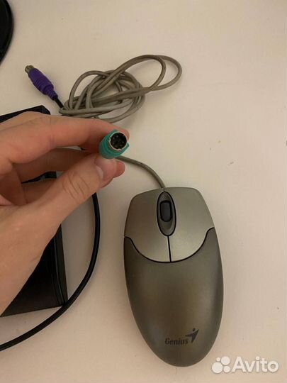 Монитор LG flatron W2234S и клавиатура