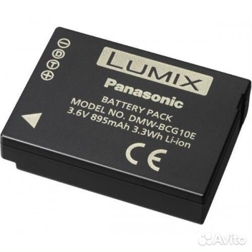 Аккумулятор panasonic DMW-bcg10e