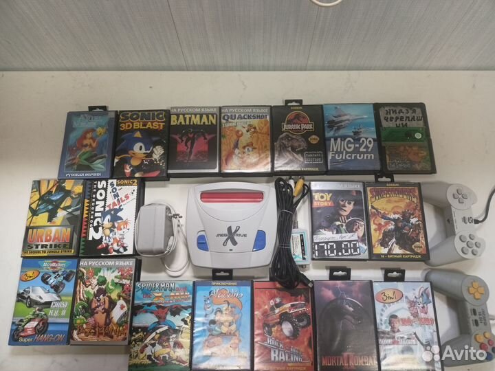 Sega mega drive x, 2 / картриджи